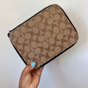 Coach Tech Organizer in Colorblock Signature